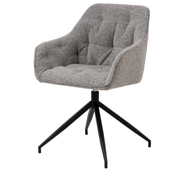 Krzesło Brooke obrotowe szare Monza - ACTONA